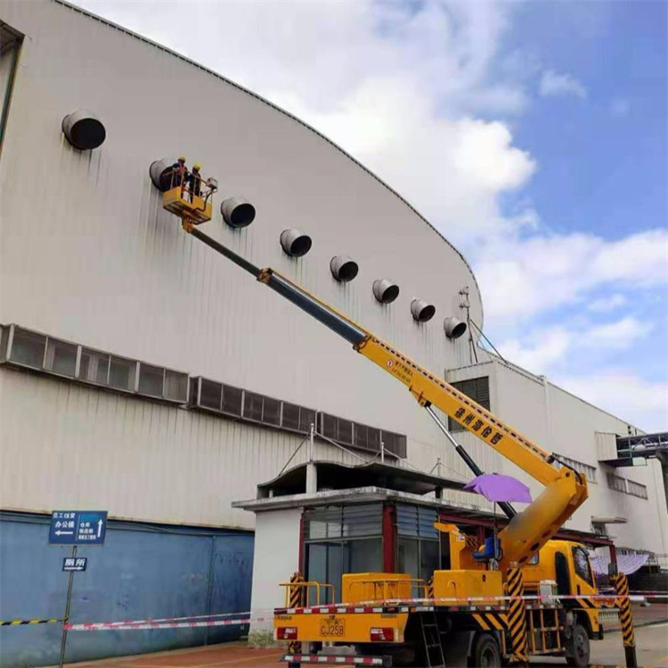 环翠高空作业车出租服务：专业广告牌安装解决方案