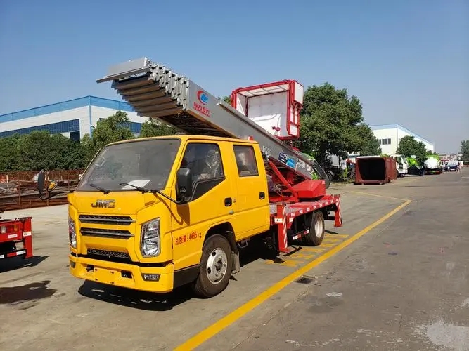 环翠附近云梯车出租 砂石搬运